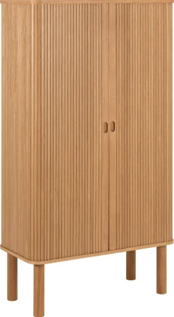 Wandkast Rustam MDF Naturel 80x145cm - Giga Living