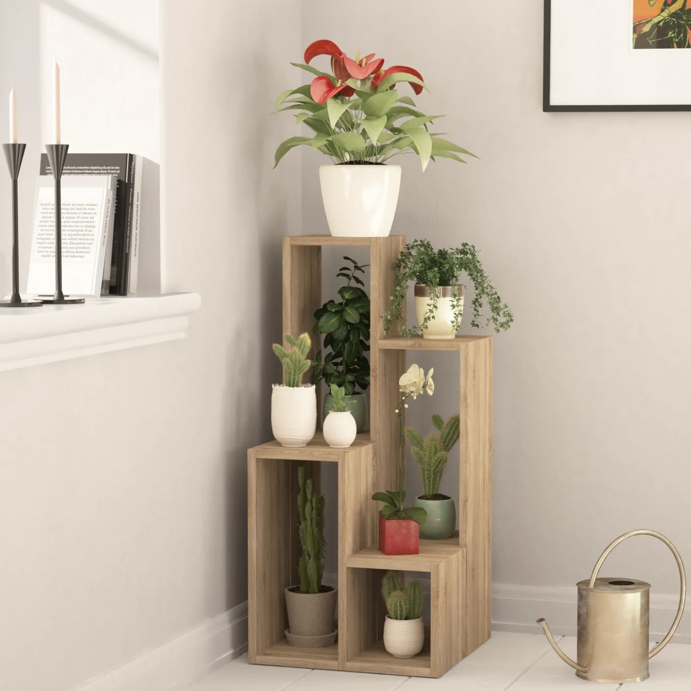 Wandkast Sule Naturel 89cm