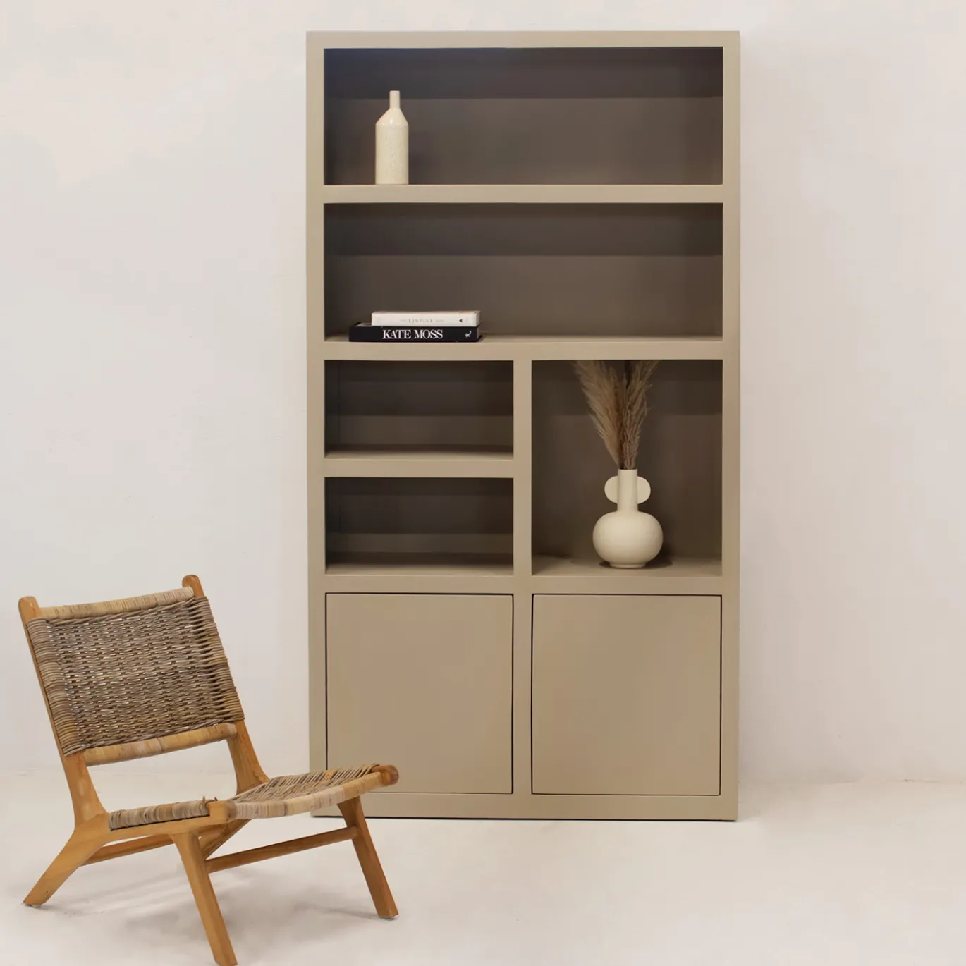 Wandkast Xander Beige 220cm - Giga Meubel