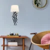 Wandlamp Asaf Sticks Wit/Zwart