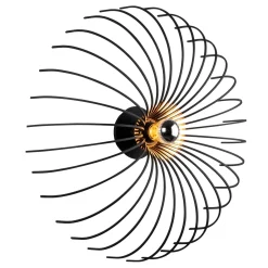Wandlamp Aspendos Zwart
