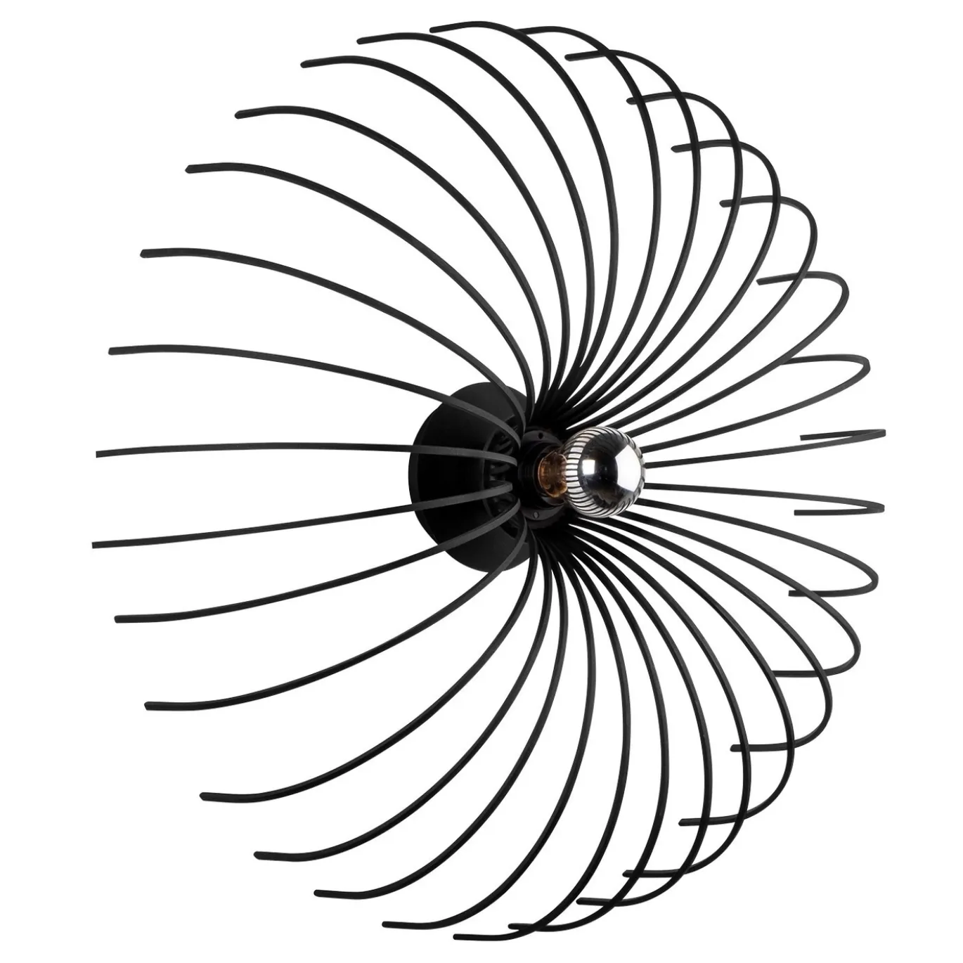 Wandlamp Aspendos Zwart