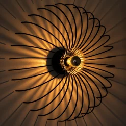 Wandlamp Aspendos Zwart