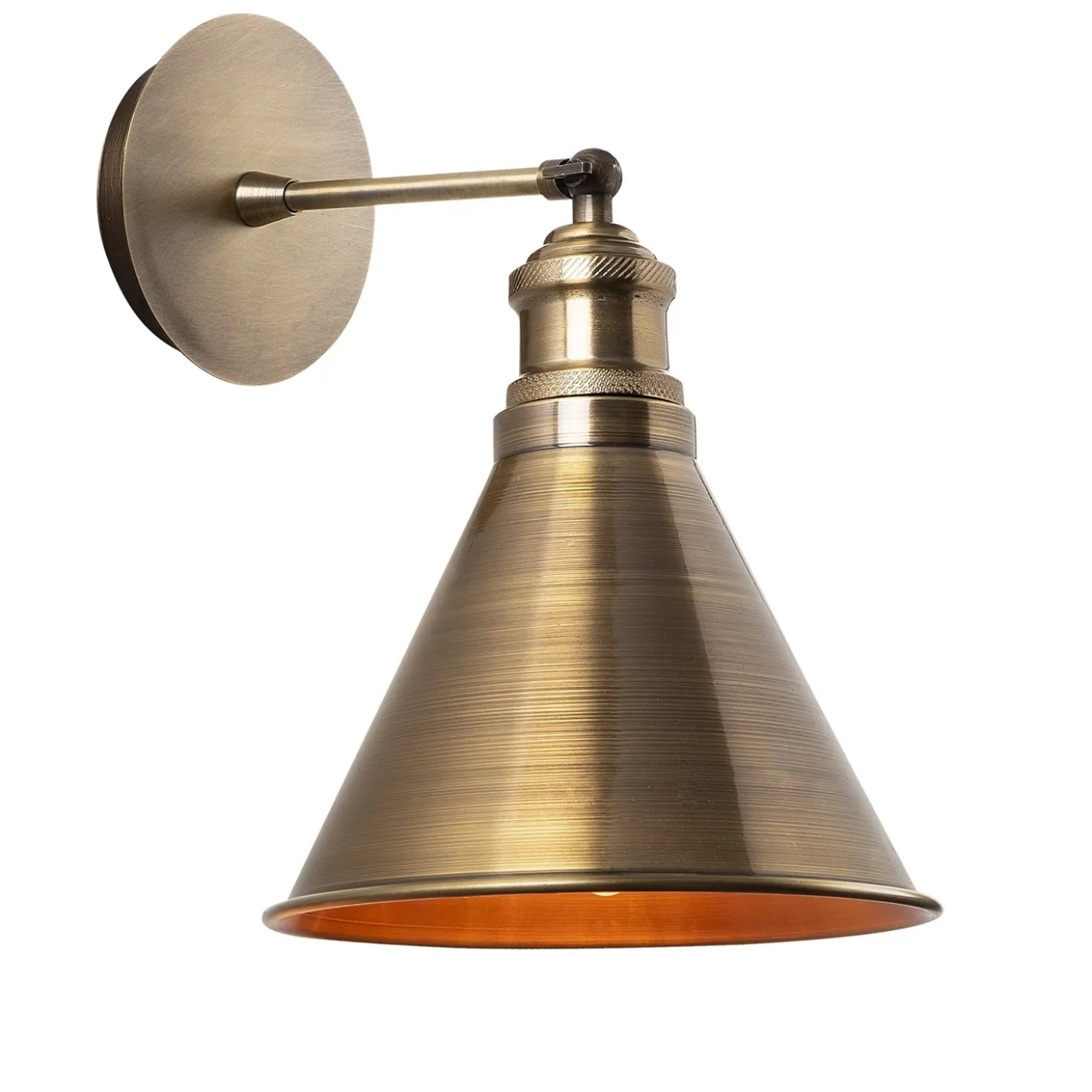 Wandlamp Berceste Long Metaal Goud
