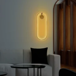 Wandlamp Can Goud