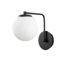 Wandlamp Daisy Zwart