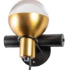 Wandlamp Drop 1-Lichts Goud - Giga Meubel