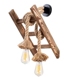 Wandlamp Erebos Hout