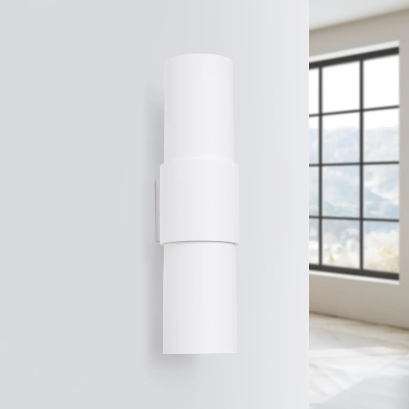 Wandlamp Flash 2-Lichts Wit - Giga Meubel