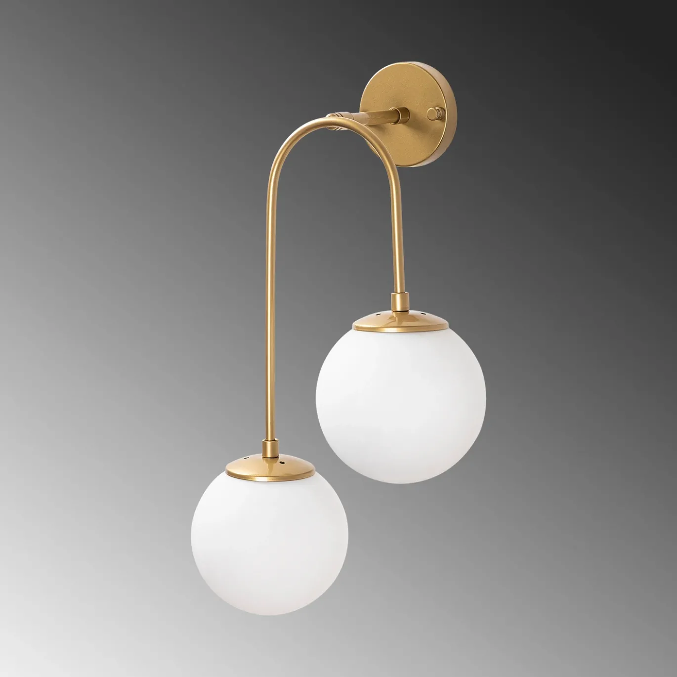 Wandlamp Jewel Goud 2-Lichts