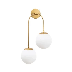 Wandlamp Jewel Goud 2-Lichts