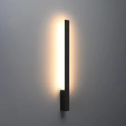 Wandlamp Lahti M Zwart 3000K - Giga Meubel
