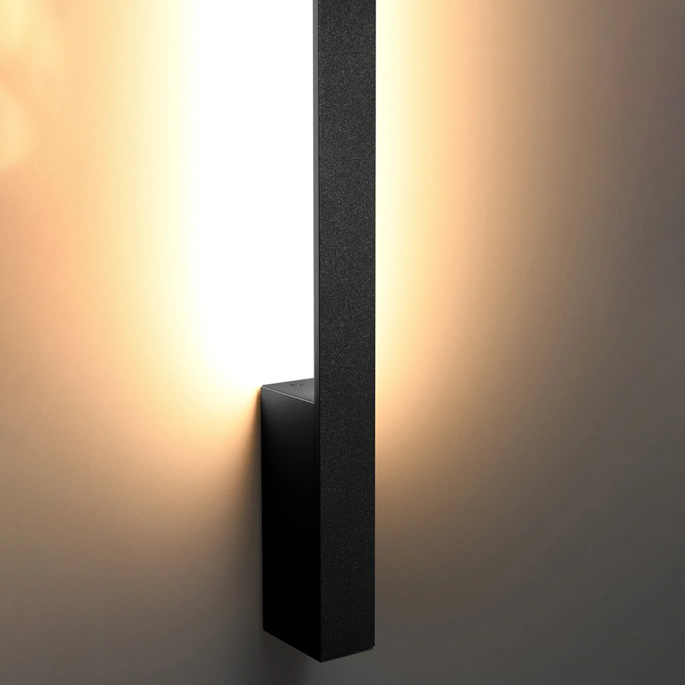 Wandlamp Lahti M Zwart 3000K - Giga Meubel
