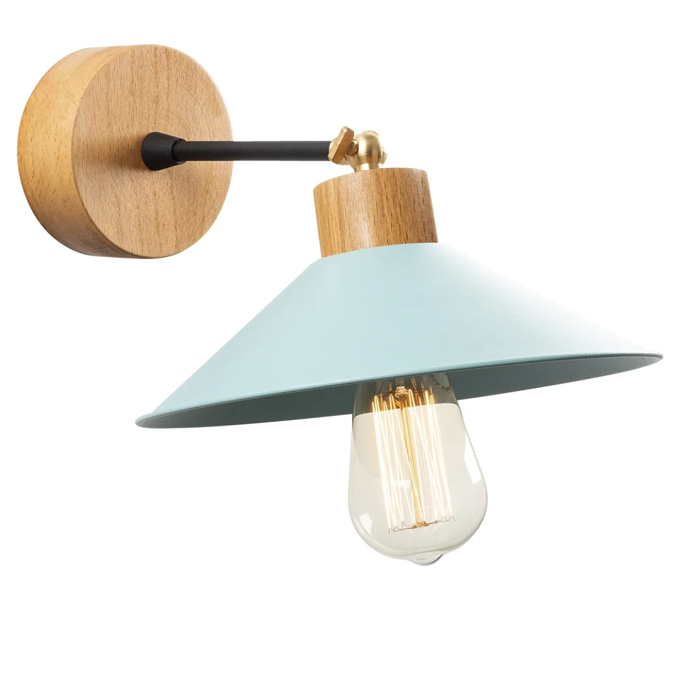 Wandlamp Manavgat Dish Turquoise