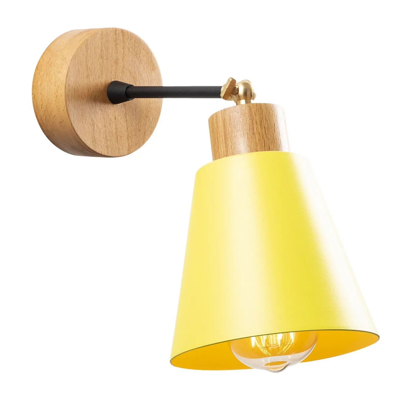 Wandlamp Manavgat Geel