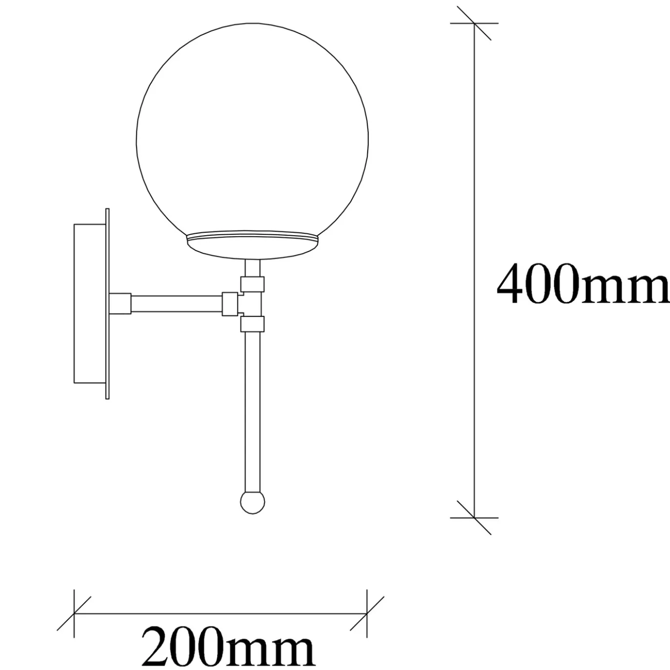 Wandlamp Mudoni Goud
