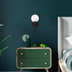 Wandlamp Mudoni Zwart