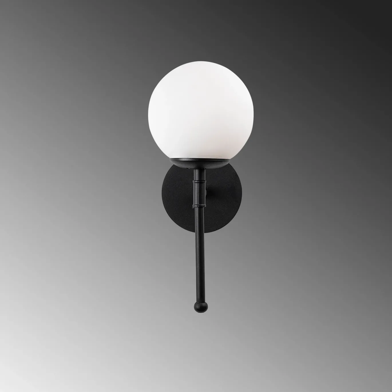 Wandlamp Mudoni Zwart