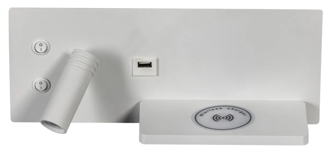 Wandlamp Nighty Left Wit - Giga Meubel