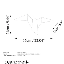 Wandlamp Pacali Wit