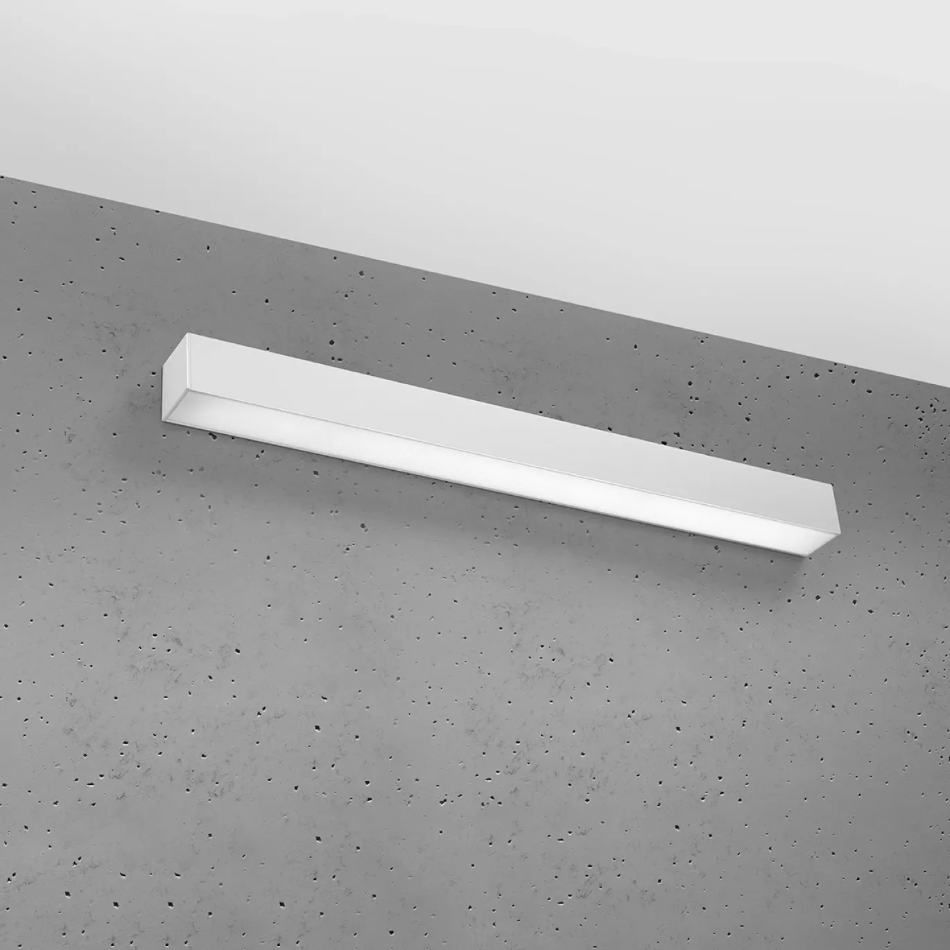 Wandlamp Pinne Grijs 3000K 67cm - Giga Meubel