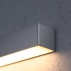 Wandlamp Pinne Grijs 3000K 67cm - Giga Meubel