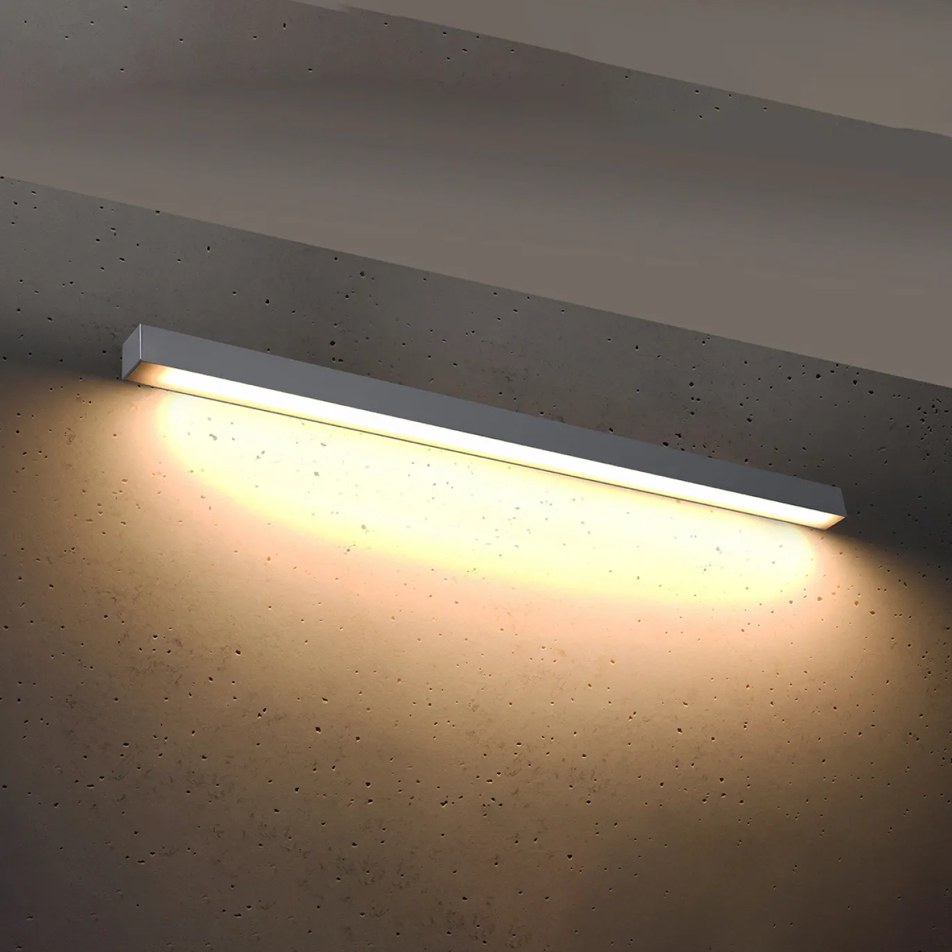 Wandlamp Pinne Grijs 3000K 118cm - Giga Meubel
