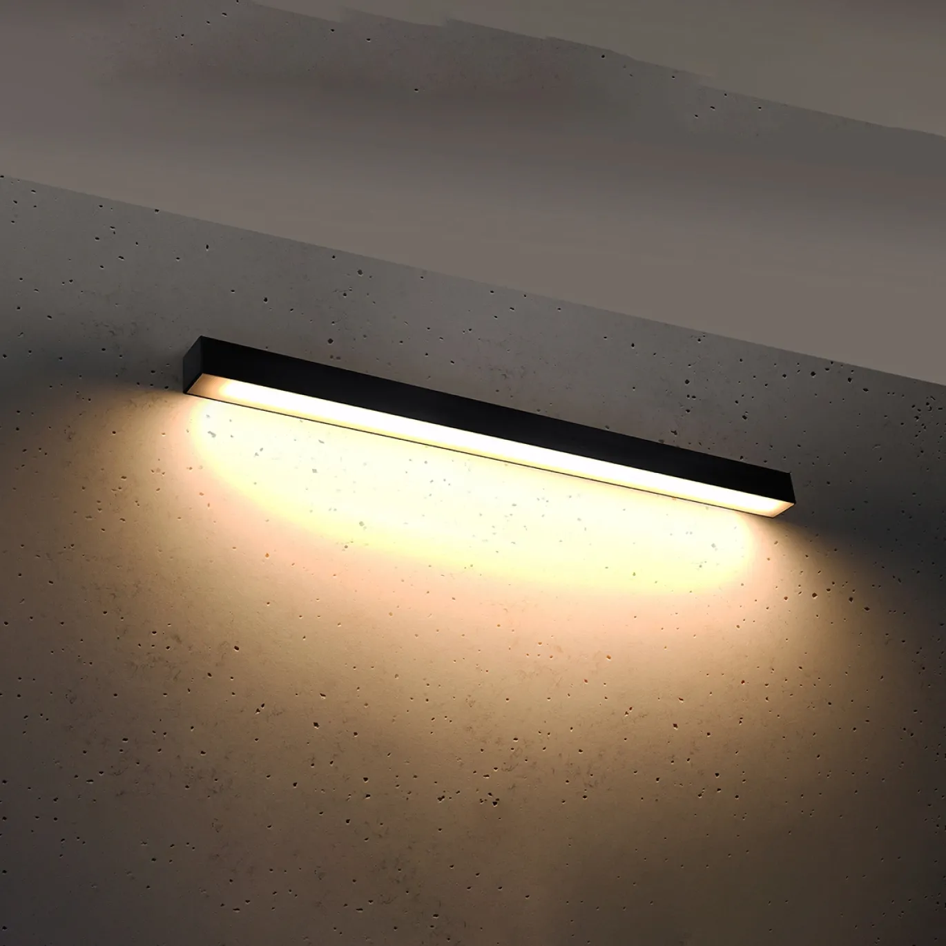 Wandlamp Pinne Zwart 3000K 90cm - Giga Meubel