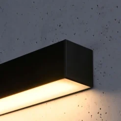 Wandlamp Pinne Zwart 3000K 200cm - Giga Meubel
