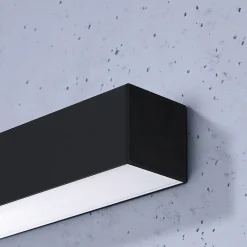 Wandlamp Pinne Zwart 3000K 118cm - Giga Meubel