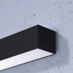 Wandlamp Pinne Zwart 3000K 118cm - Giga Meubel