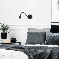 Wandlamp Reading Zwart