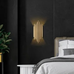Wandlamp Reis Goud