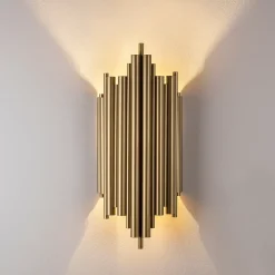 Wandlamp Reis Goud