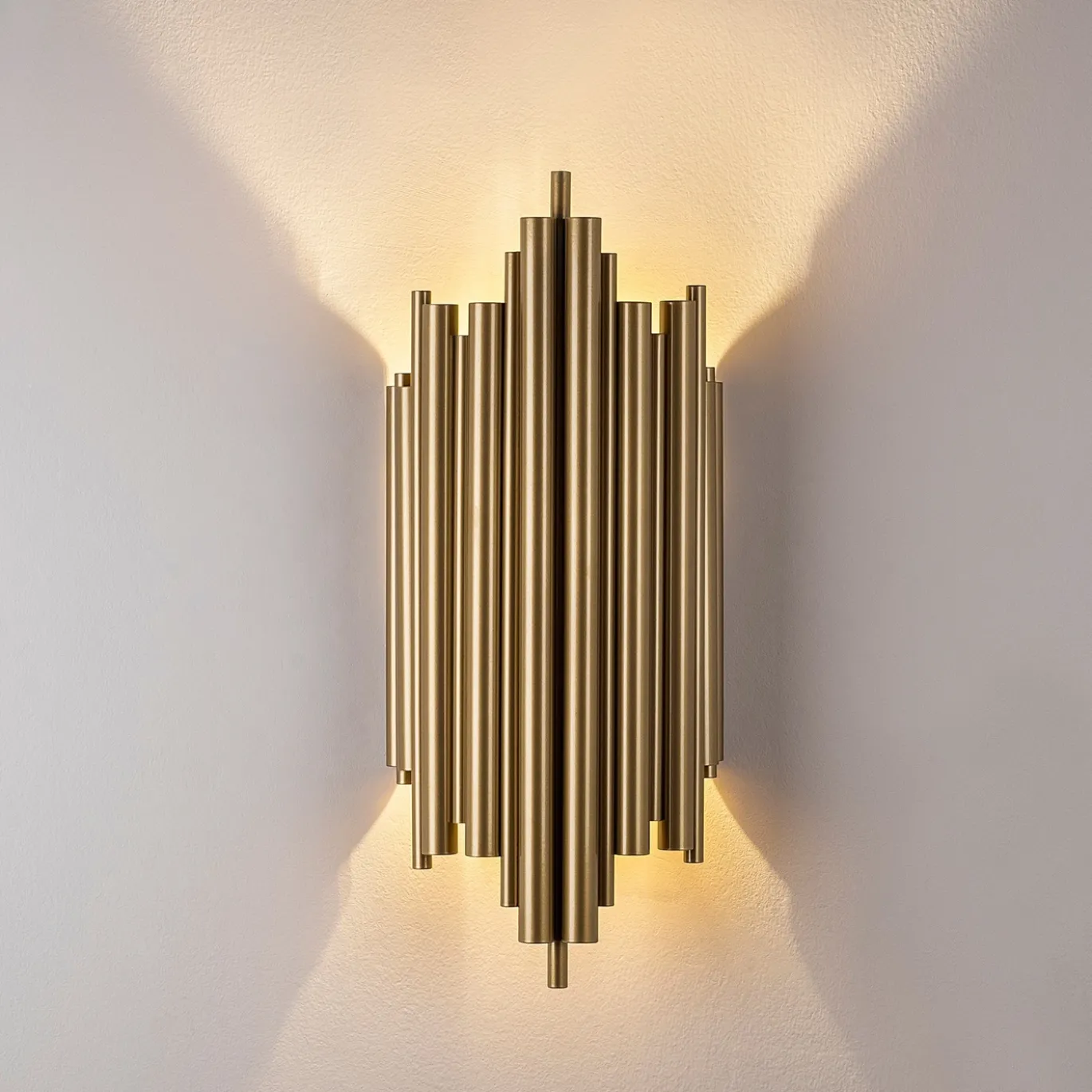 Wandlamp Reis Goud