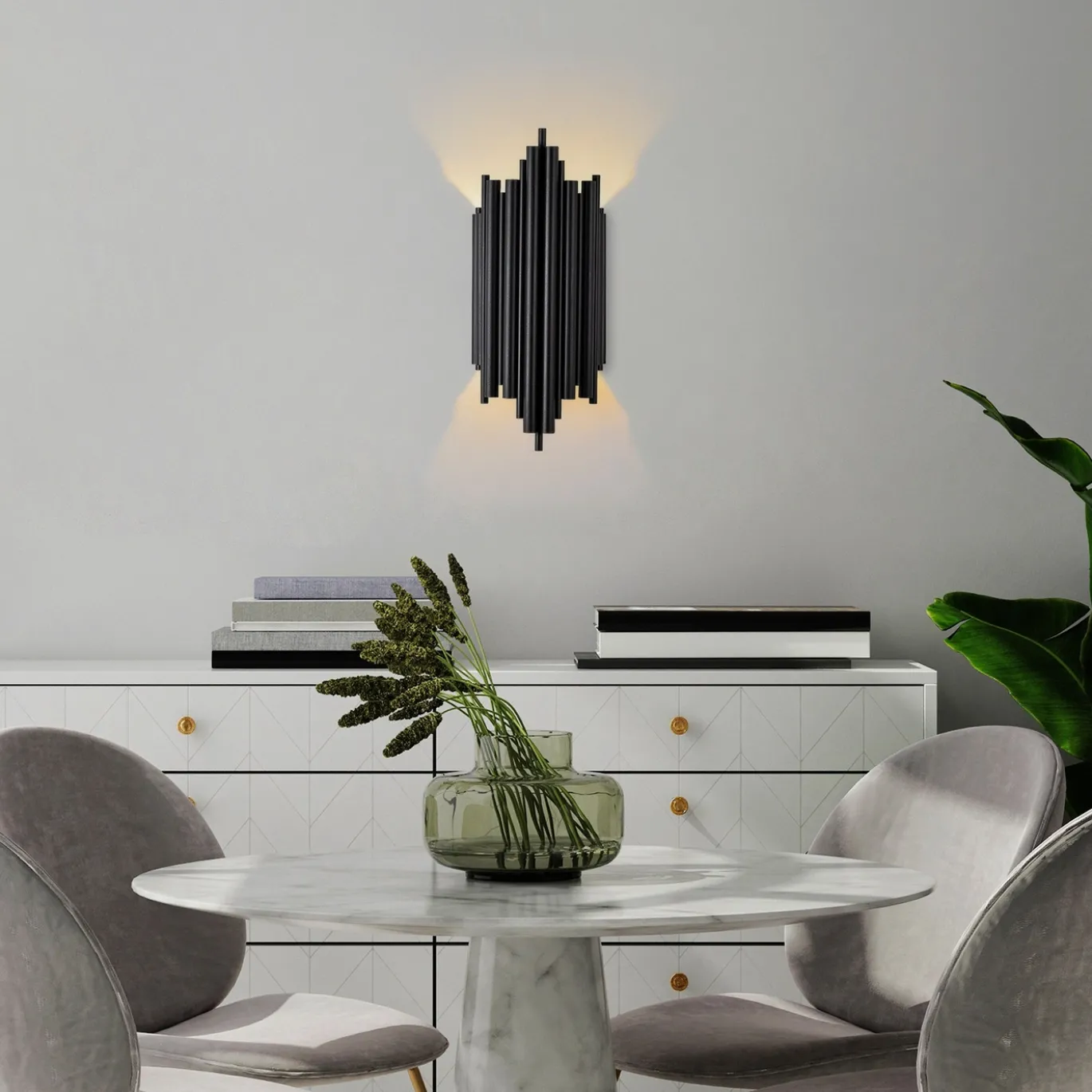 Wandlamp Reis Zwart