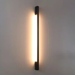 Wandlamp Sappo M Zwart 3000K - Giga Meubel
