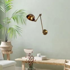 Wandlamp Sivani Goud