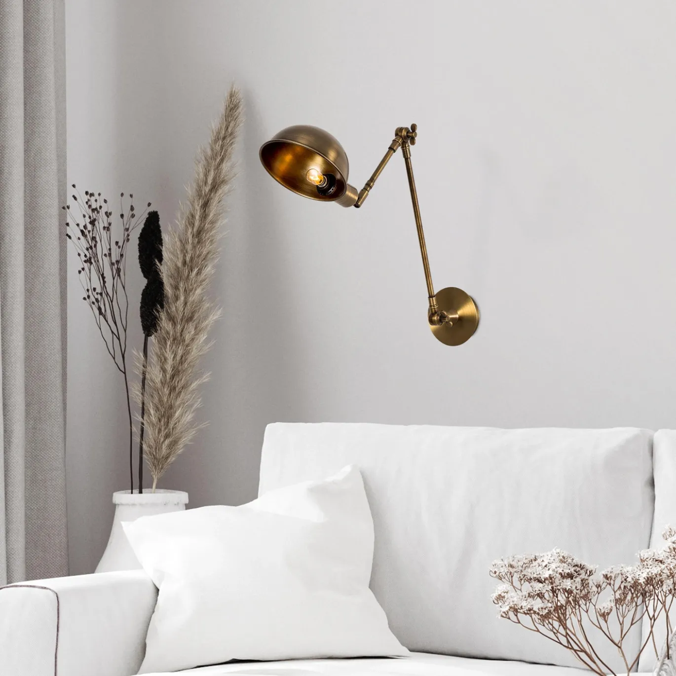 Wandlamp Sivani Goud