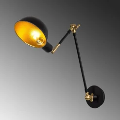 Wandlamp Sivani Zwart