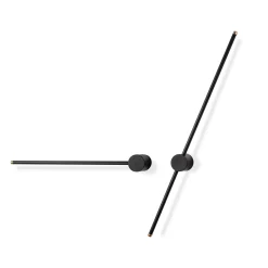 Wandlamp Sword Dual Zwart 91cm