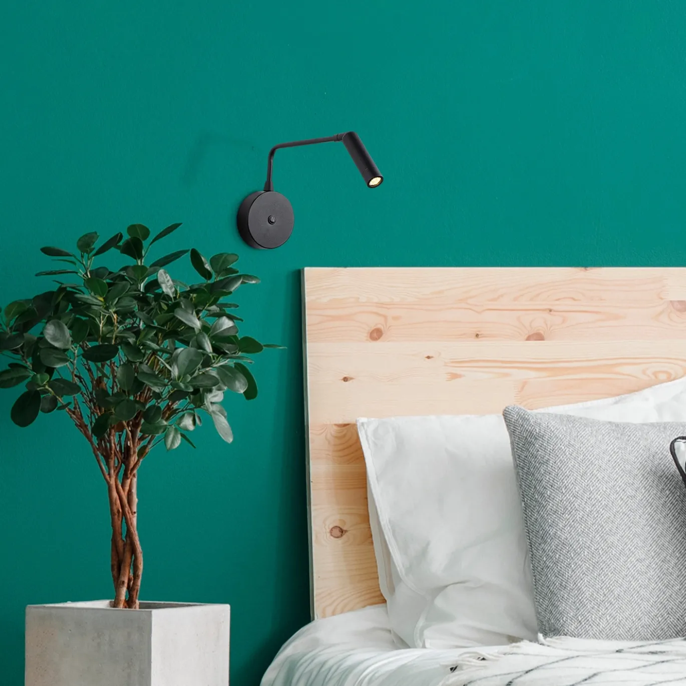 Wandlamp Ugur Zwart