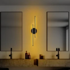 Wandlamp Umut Zwart