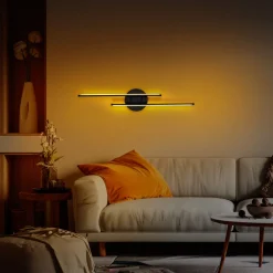 Wandlamp Umut Zwart