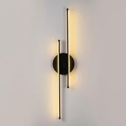Wandlamp Umut Zwart