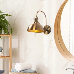 Wandlamp Varzan Goud