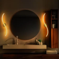 Wandlamp Yilan Goud