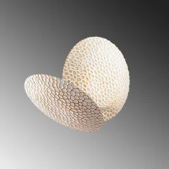 Wandlamp Yosma Cell Wit/Goud