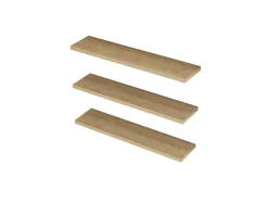 Wandplank Boss Naturel Set van 3