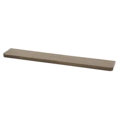 Wandplank Carve 120cm Massief Acacia Bruin - Giga Meubel